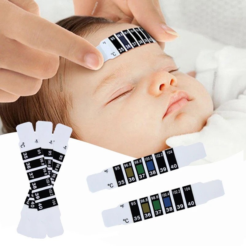 Forehead Head Strip Thermometer Baby Care - Odd Essentials