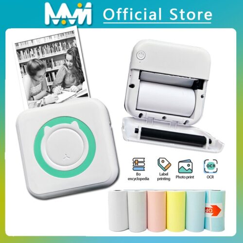 Portable-Mini-Thermal-Printer-Wirelessly-BT-203dpi-Photo-Label-Memo-Wrong-Question-Printing-With-USB-Cable